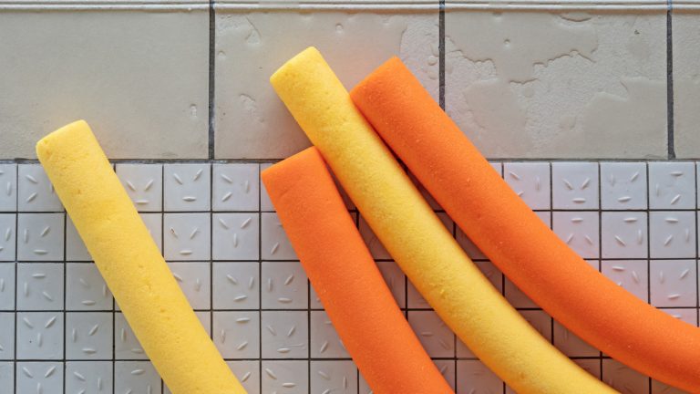 Create a Stunning Accent Wall Arch with DIY Pool Noodles