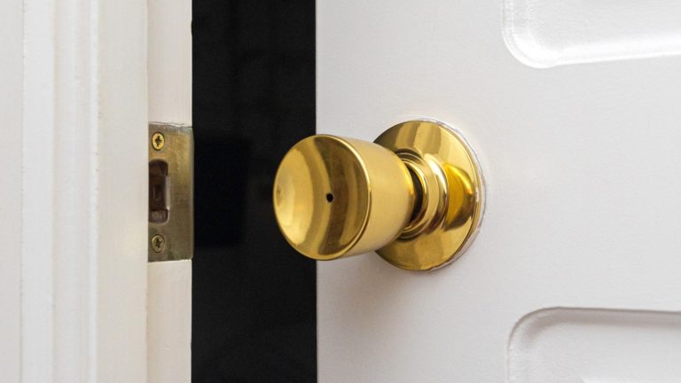 Here's the Purpose of the Small Hole in a Doorknob