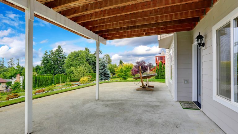A Chic and Long-lasting Paver Alternative for Your Concrete Patio