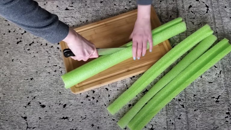 Get the Stylish Stone Planter Look on a Budget with This Fun Pool Noodle Hack