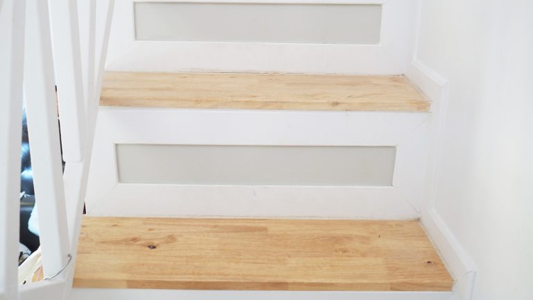 How to Create Affordable DIY Wood Stair Treads